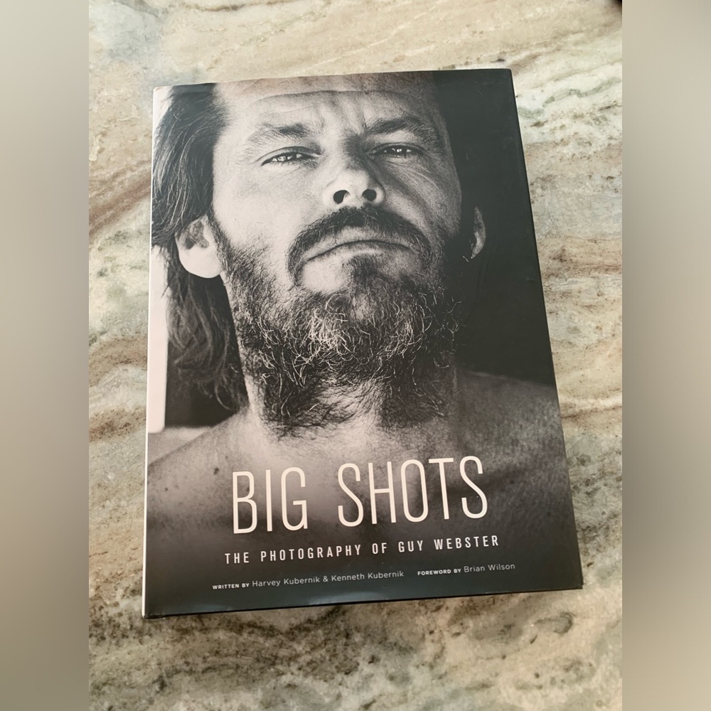 Coffee Table Book - “Big Shots” photography of guy Webster